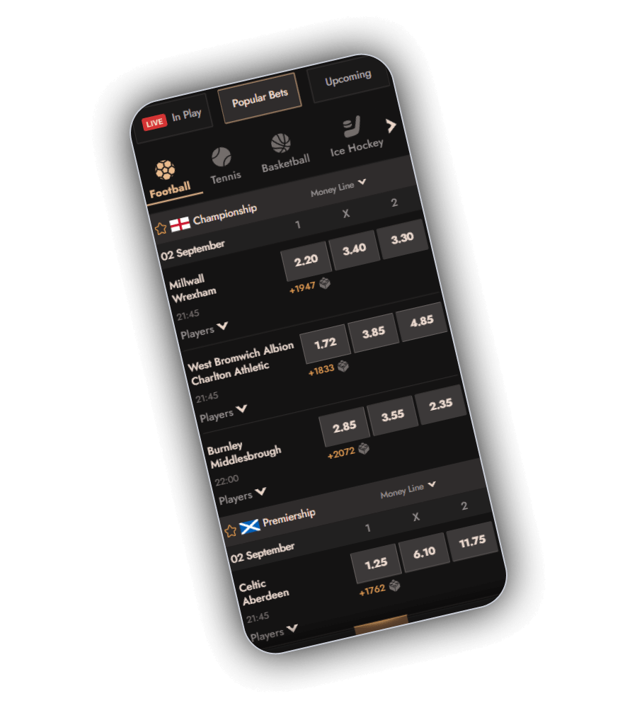 The Crusado Casino sportsbook and tournaments pages side by side